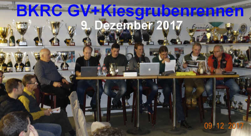 BKRC GV + Kiesgrubenrennen  9. Dezember 2017