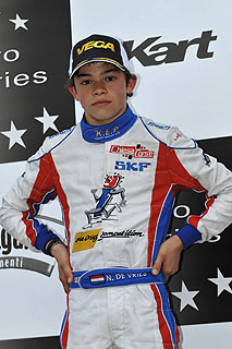 Nyck de Vries Kart-Weltmeister'10