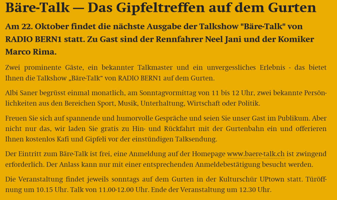 www.baere-talk.ch